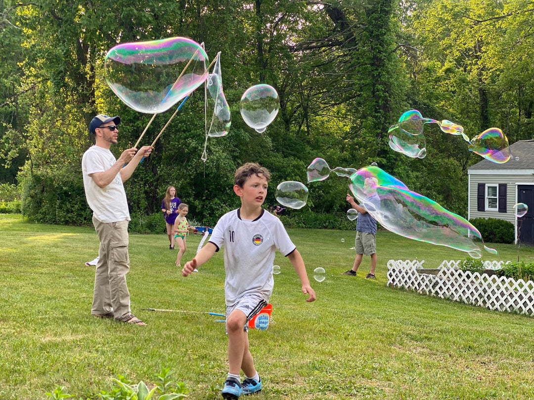 Why Giant Bubble Wands Are One of the Best Outdoor Activities for Kids and Families