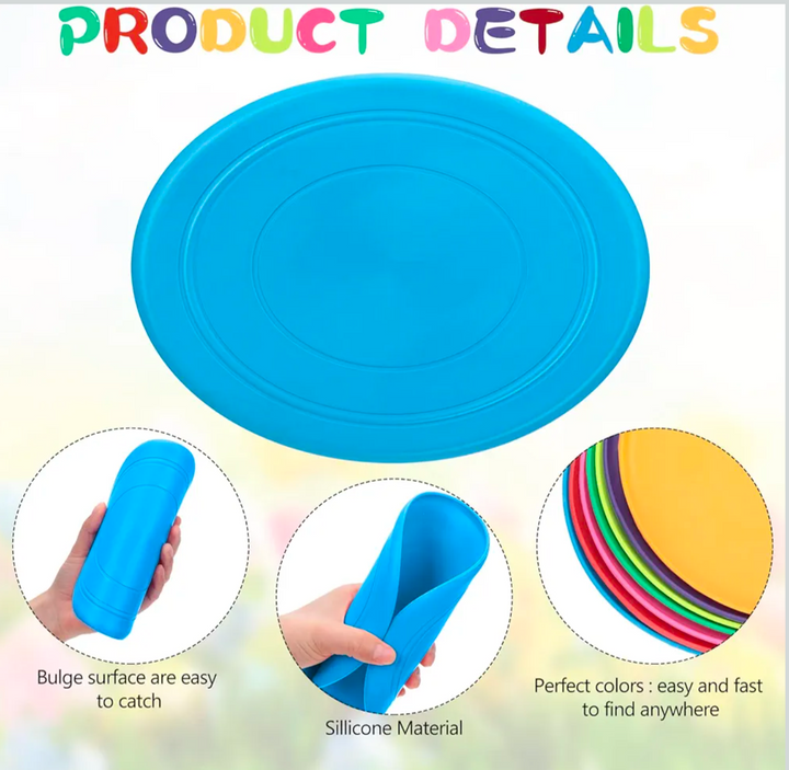 kids playing with bubble popper frisbee outdoor toy
