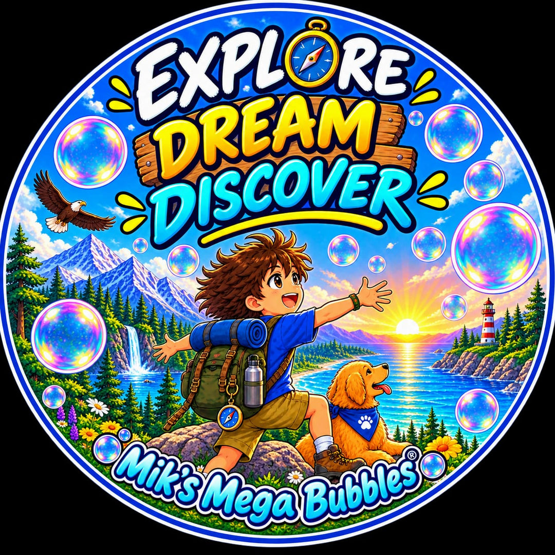 Explore Dream Discover Adventure Sticker