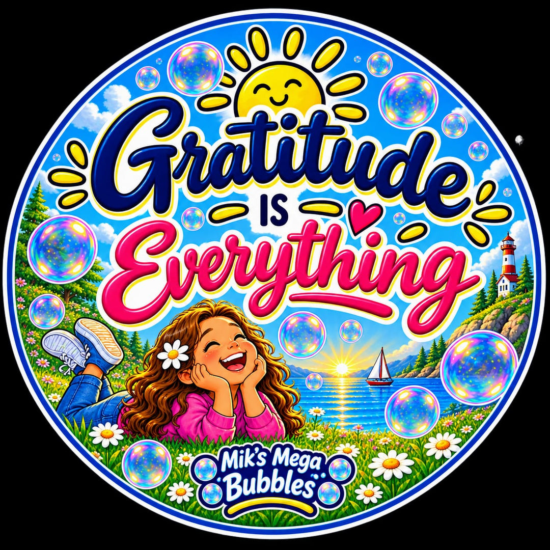 Gratitude Is Everything Inspirational Sticker